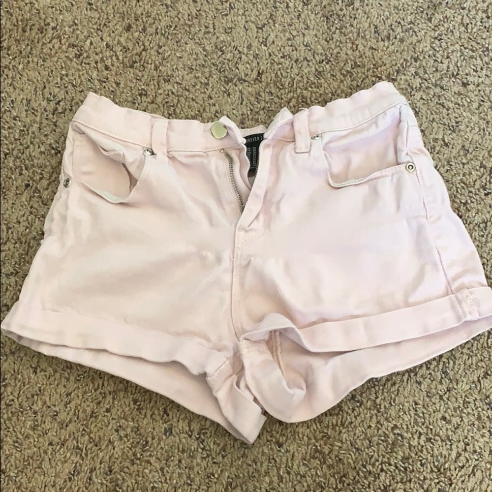 Pink Forever 21 Shorts